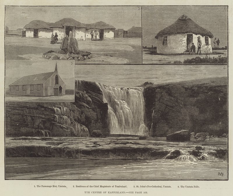 O centro de Kaffirland de Charles Auguste Loye