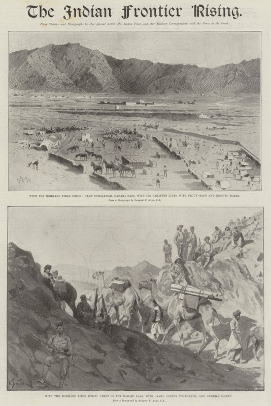 A ascensão da fronteira indiana de Charles Auguste Loye
