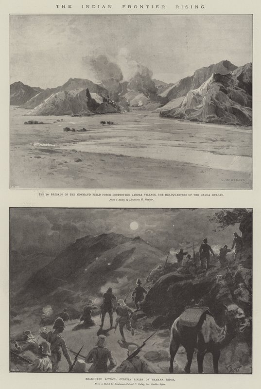 A ascensão da fronteira indiana de Charles Auguste Loye