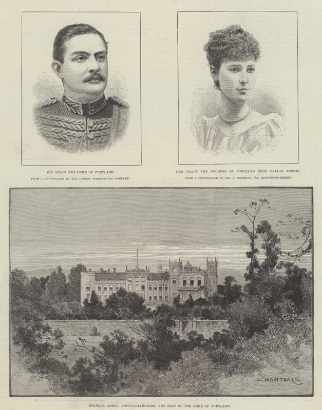 O casamento do duque de Portland de Charles Auguste Loye