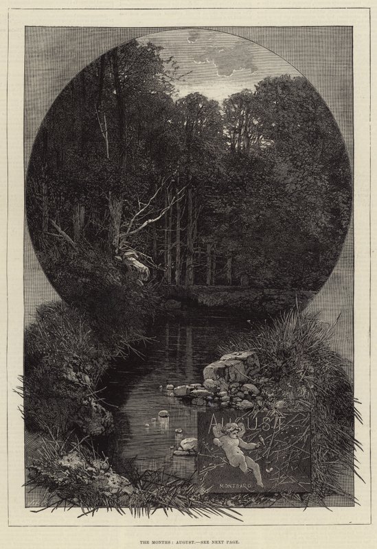 Os meses de agosto de Charles Auguste Loye
