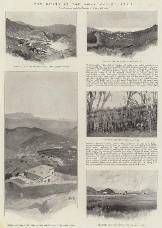 A ascensão no vale do Swat, na Índia de Charles Auguste Loye