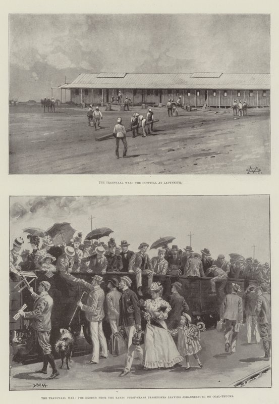 A guerra do Transvaal de Charles Auguste Loye