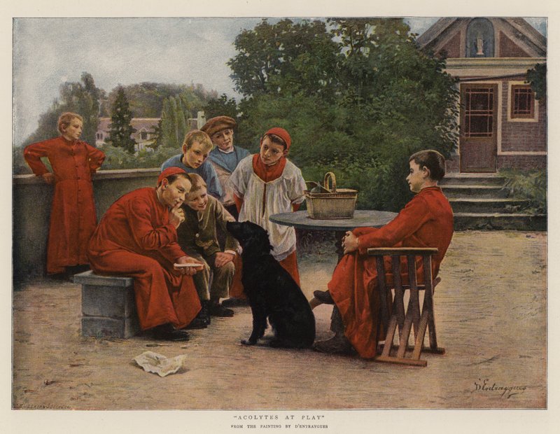 Acólitos no jogo de Charles Bertrand D