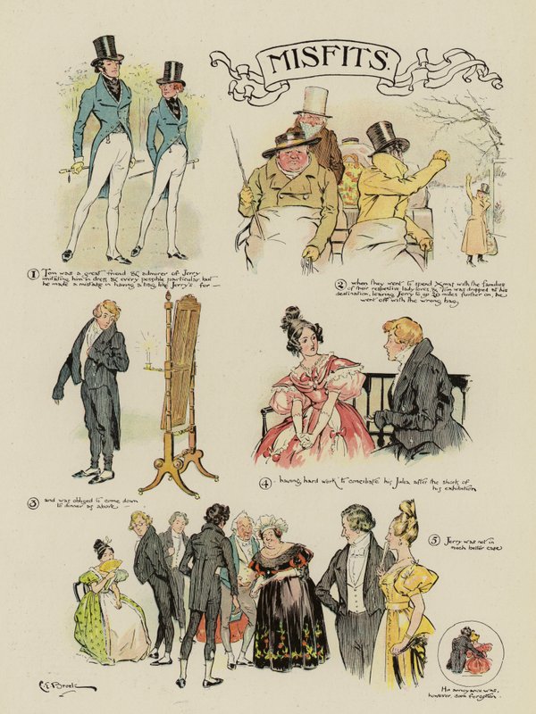 Desajustados de Charles Edmund Brock