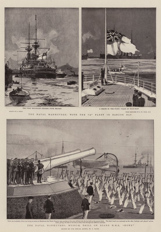 As manobras navais de Charles Edward Dixon