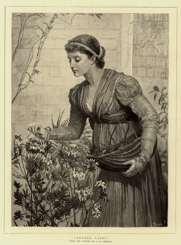 Tender Cares de Charles Edward Perugini