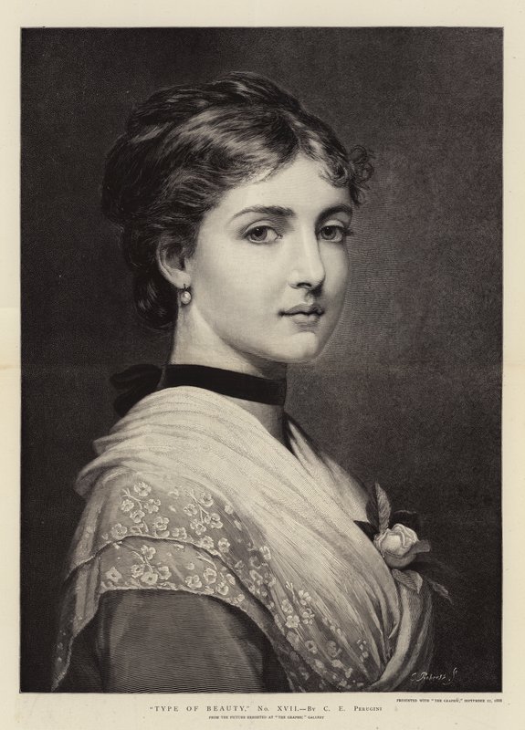 Tipo de Beleza, No XVII de Charles Edward Perugini