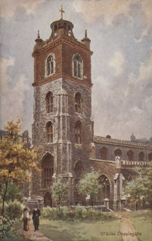 Cripplegate de St Giles de Charles Edwin Flower
