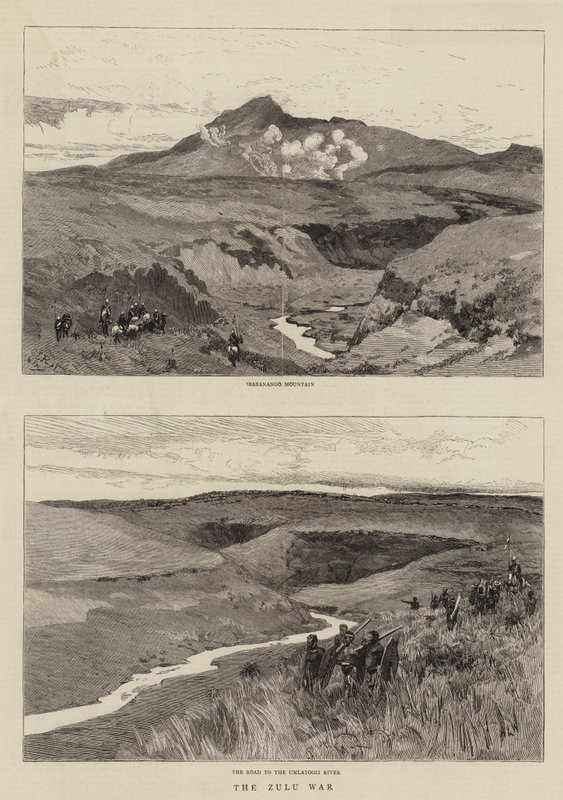 A guerra zulu de Charles Edwin Fripp