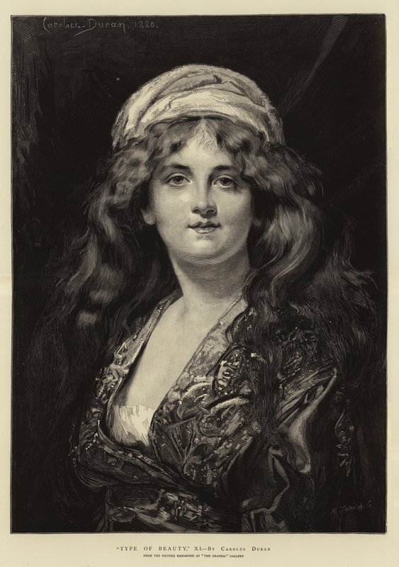 Tipo de Beleza, XI de Charles Emile Auguste Carolus Duran