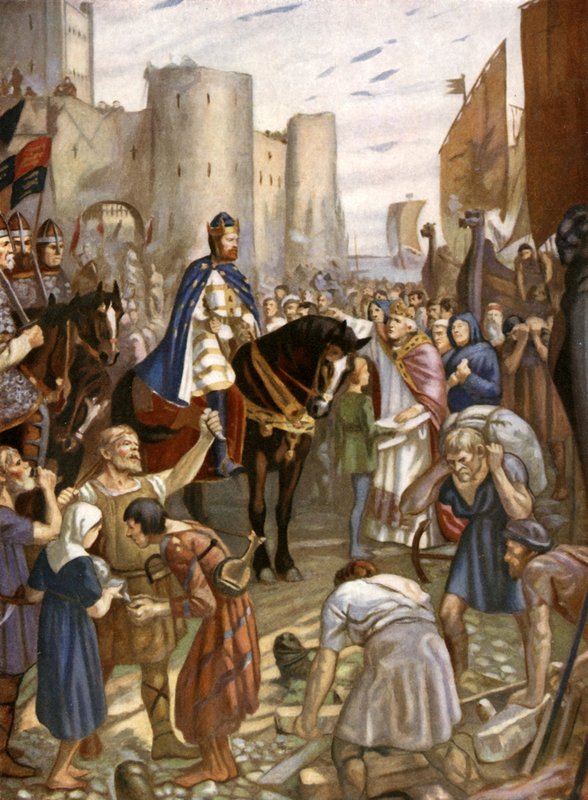 William Rufus na Torre de Londres de Charles Goldsborough Anderson