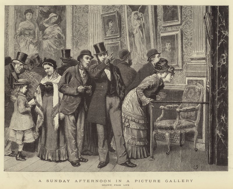 Um domingo à tarde em uma galeria de fotos de Charles Green