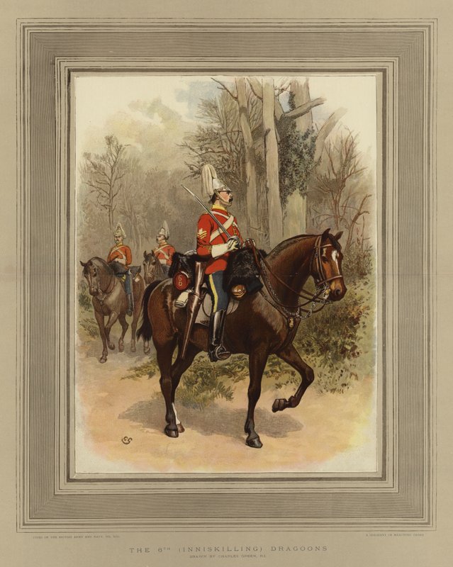 O 6º (Inniskilling) Dragoons de Charles Green