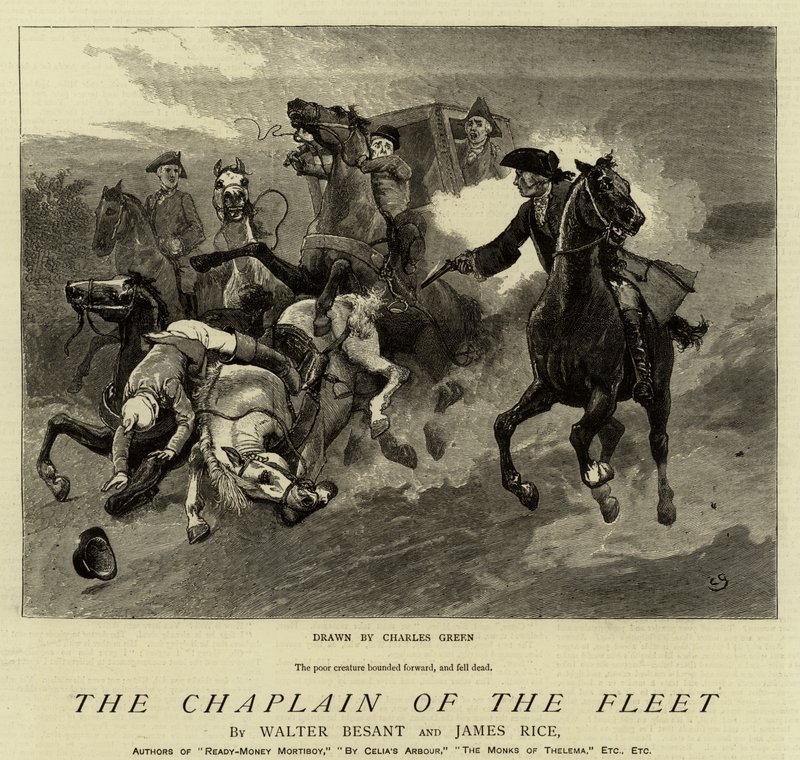 O capelão da frota de Charles Green