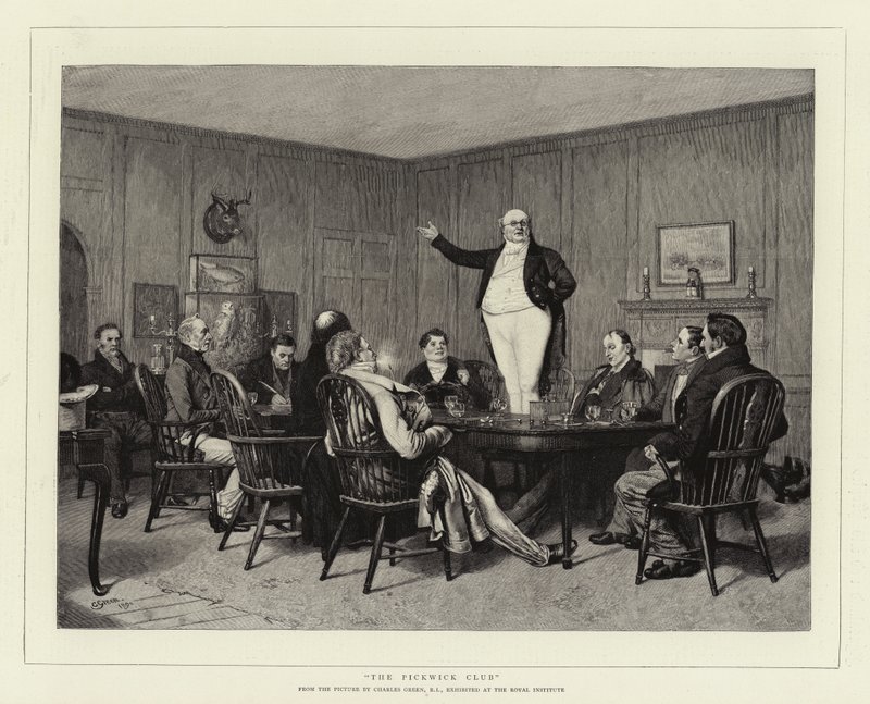 O Clube Pickwick de Charles Green