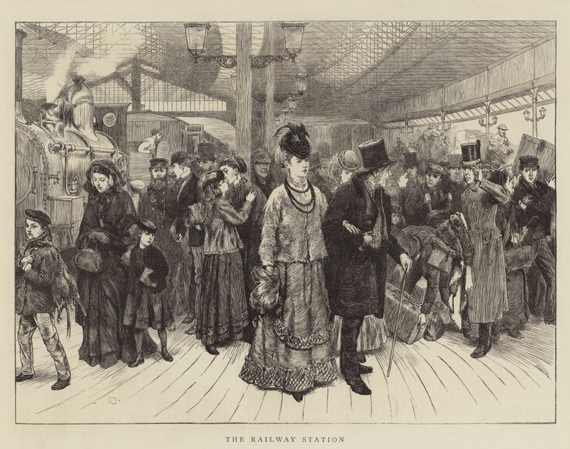 A estação de trem de Charles Green