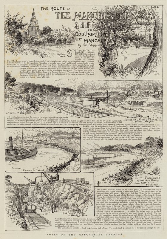 Notas sobre o Canal de Manchester, eu de Charles J. Staniland