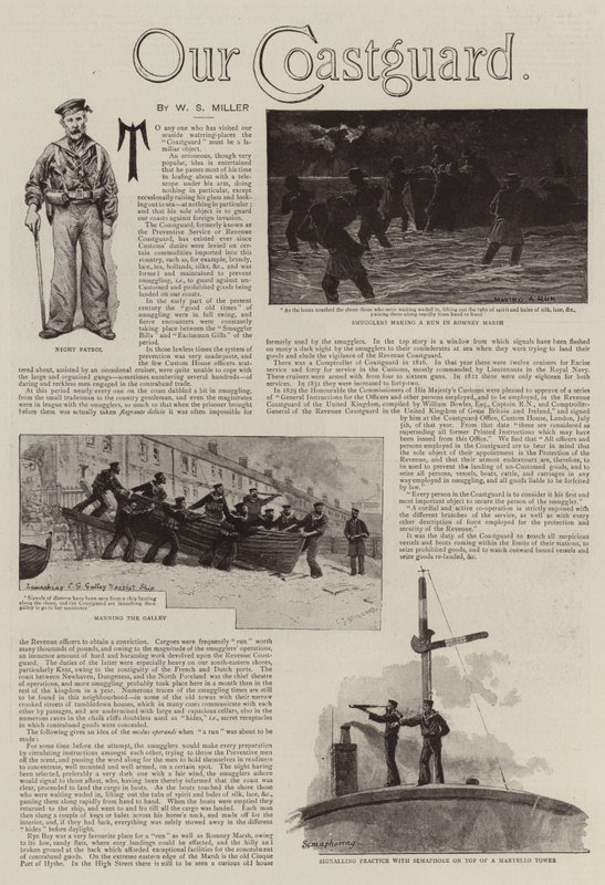 Nossa guarda costeira de Charles J. Staniland
