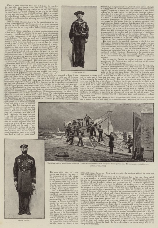 Nossa guarda costeira de Charles J. Staniland