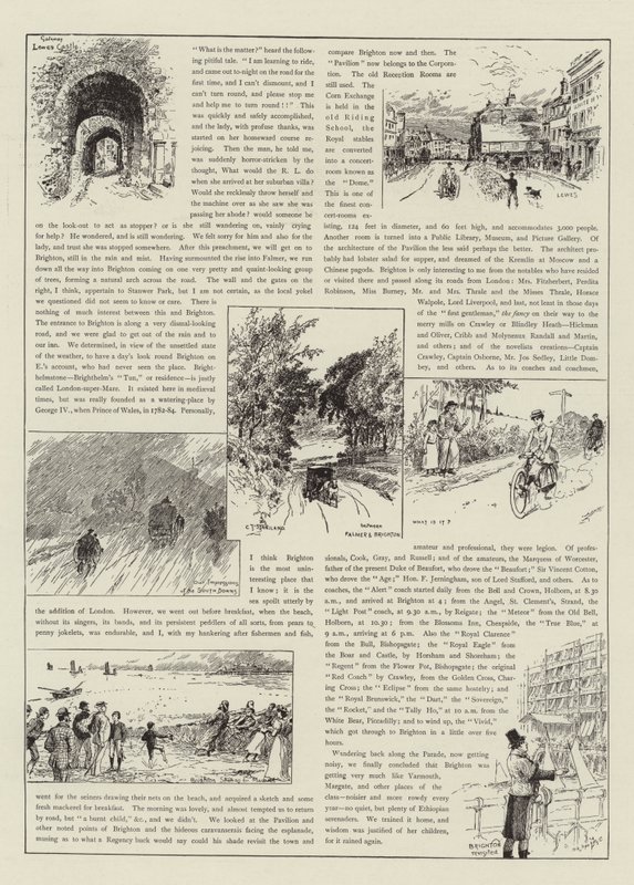 The Brighton Road de Charles J. Staniland