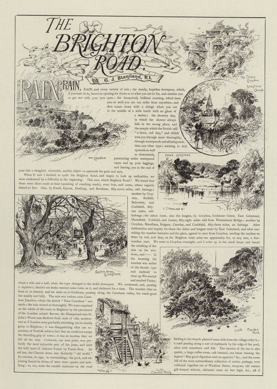 The Brighton Road de Charles J. Staniland