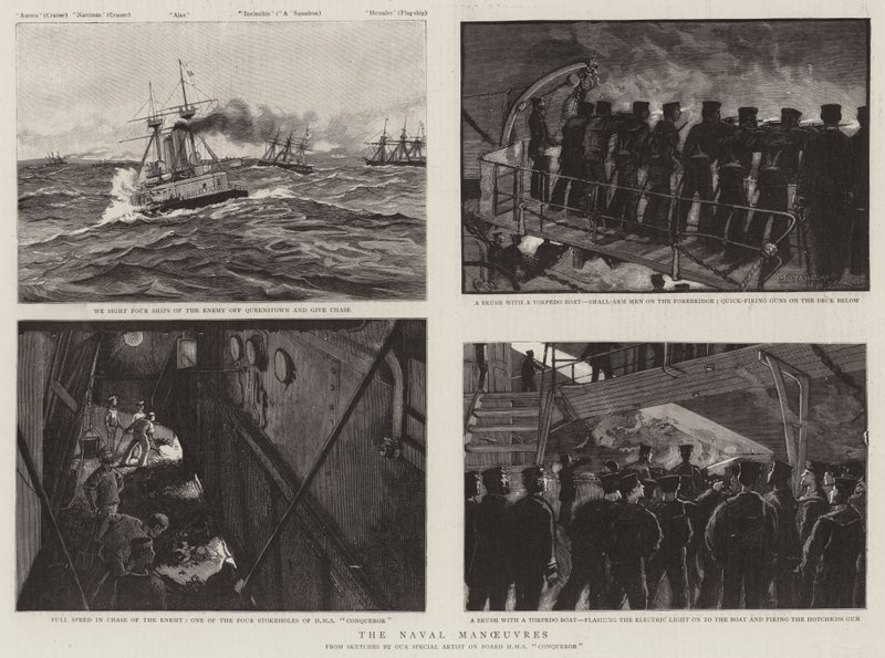 As manobras navais de Charles J. Staniland