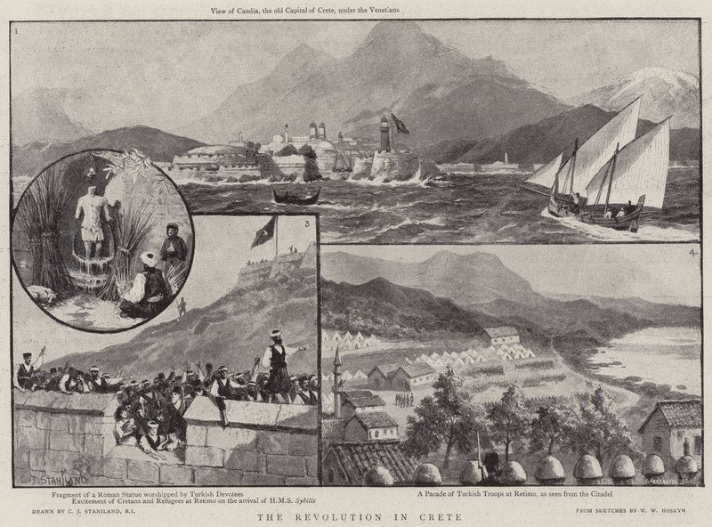 A Revolução em Creta de Charles J. Staniland