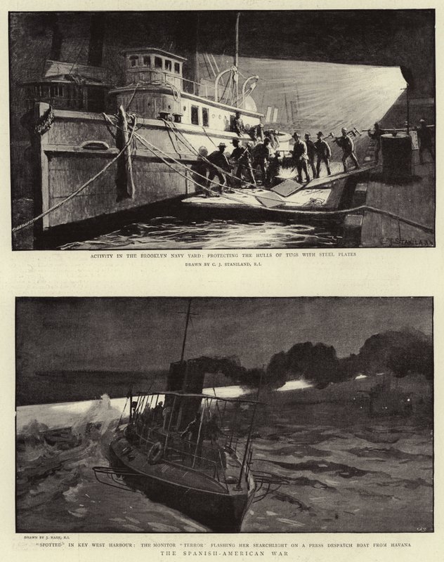 A guerra hispano-americana de Charles J. Staniland