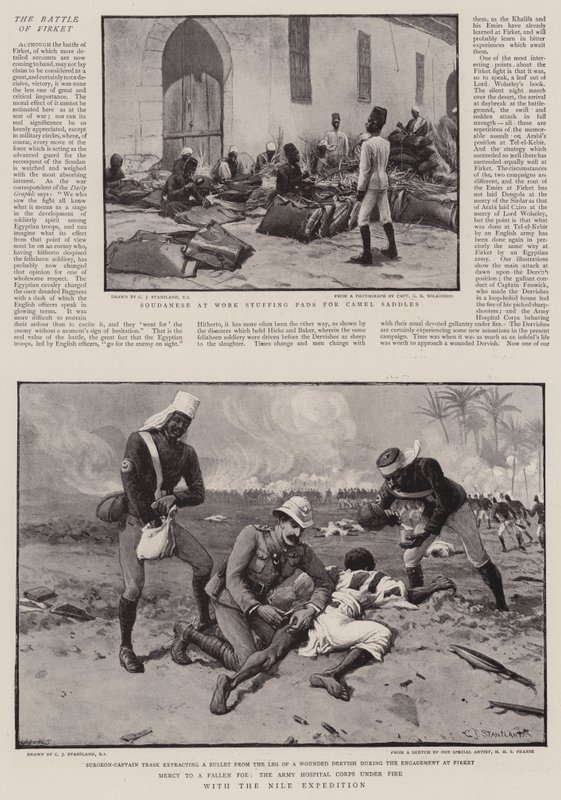 Com a Expedição do Nilo de Charles J. Staniland