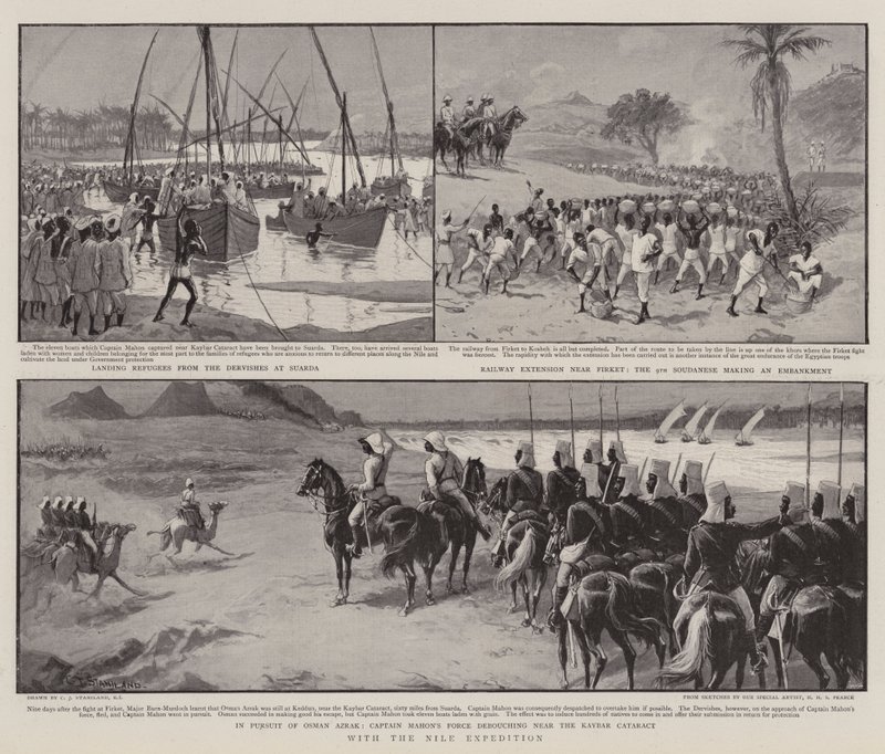 Com a Expedição do Nilo de Charles J. Staniland