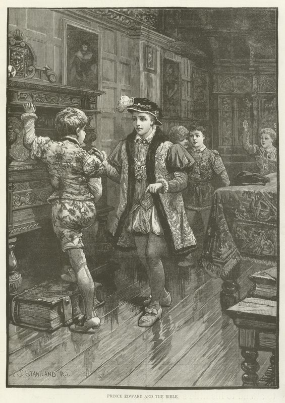 Príncipe Eduardo e a Bíblia de Charles James Richardson