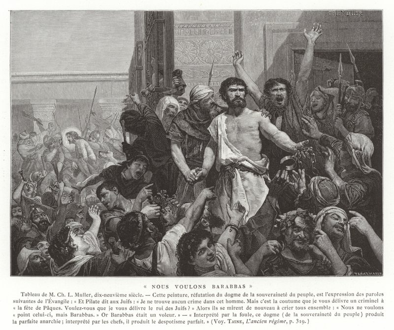 Nós queremos Barrabás de Charles Louis Lucien Muller