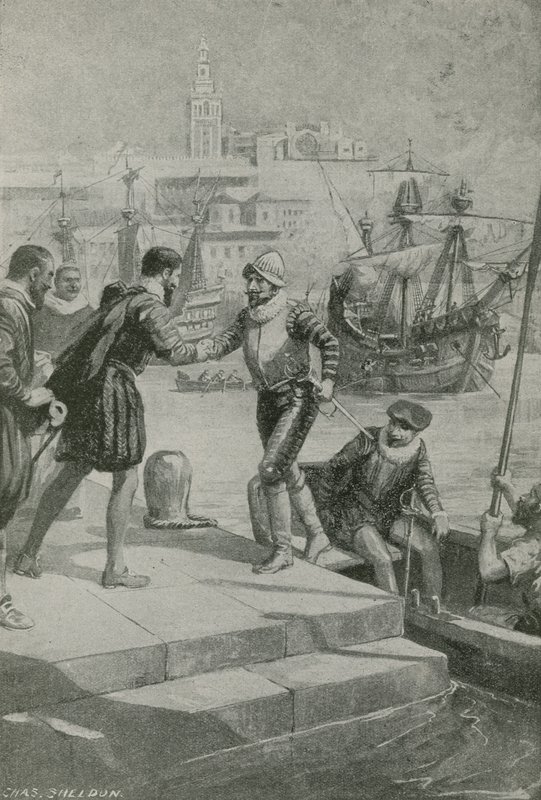 Últimos momentos da primeira viagem mundial de Charles Mills Sheldon