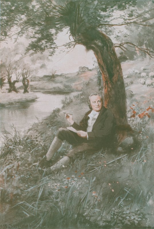 William Blake senta-se ao sol de Charles Mills Sheldon
