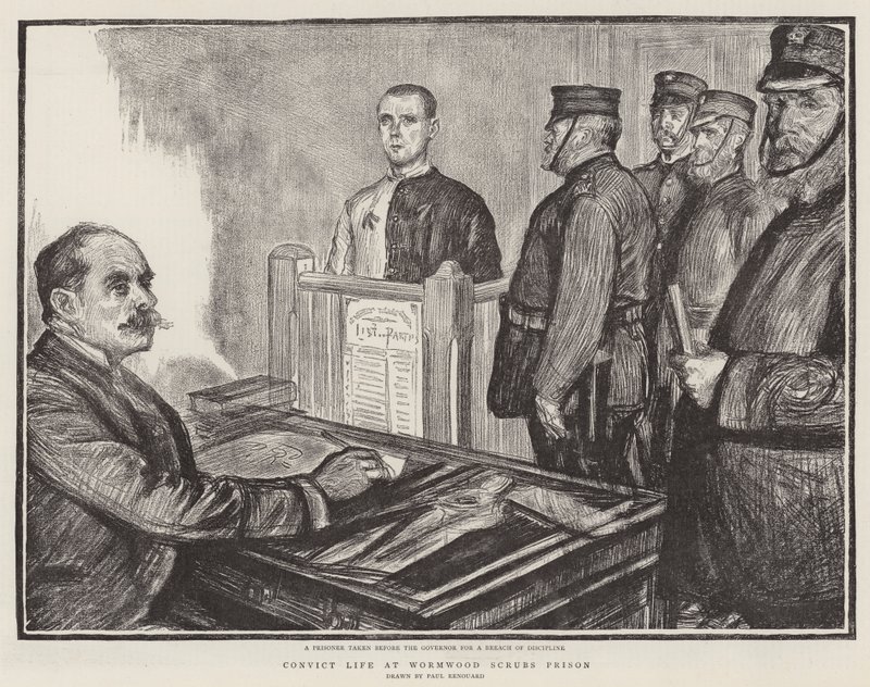 Convict Life in Wormwood Scrubs Prisão de Charles Paul Renouard