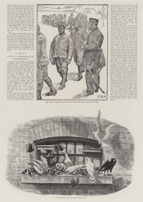 Convict Life in Wormwood Scrubs Prisão de Charles Paul Renouard