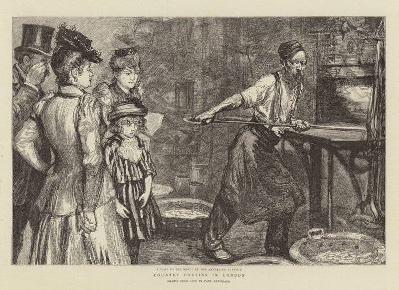 Primos do país em Londres de Charles Paul Renouard