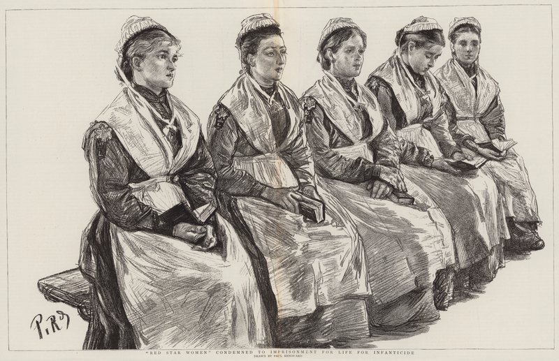 Vida condenada feminina em Woking de Charles Paul Renouard