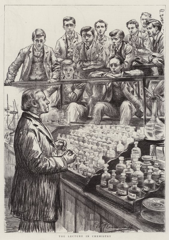 Estudantes de Medicina no Trabalho de Charles Paul Renouard