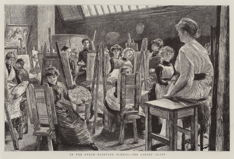 Escolas da Royal Academy de Charles Paul Renouard