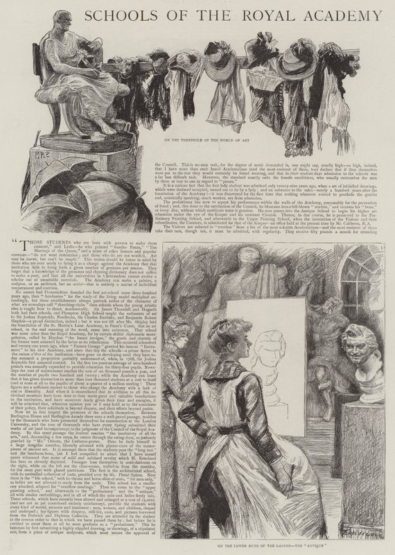 Escolas da Royal Academy de Charles Paul Renouard