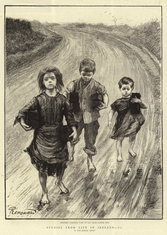 Estudos da Life in Ireland, VI de Charles Paul Renouard