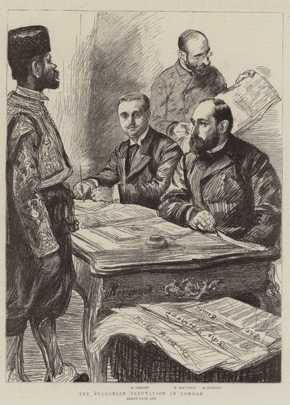 A deputada búlgara em Londres de Charles Paul Renouard