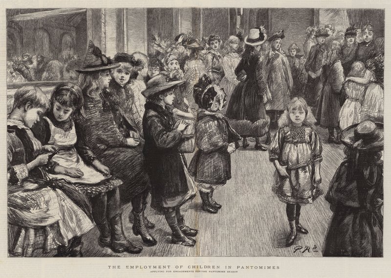 O emprego de crianças em pantomimas de Charles Paul Renouard