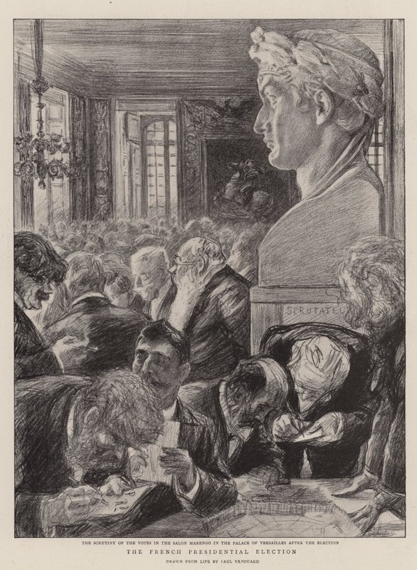 A eleição presidencial francesa de Charles Paul Renouard