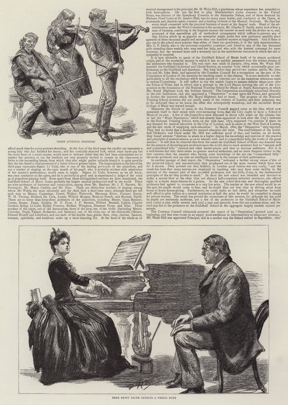 A Escola de Música de Guildhall de Charles Paul Renouard