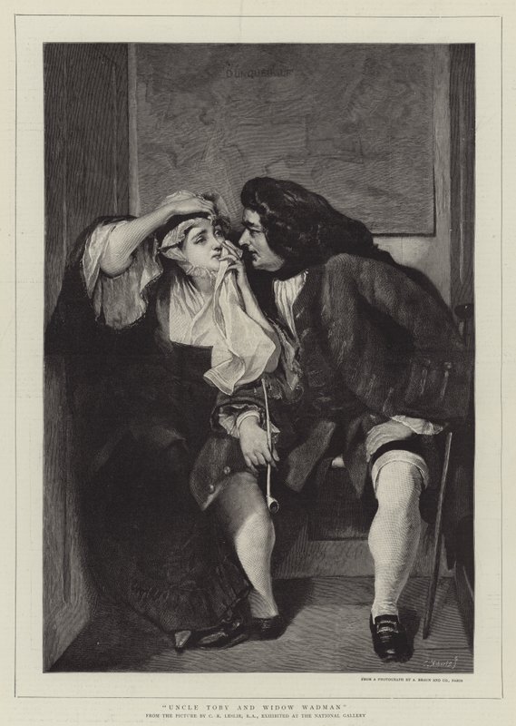 Tio Toby e Widow Wadman de Charles Robert Leslie