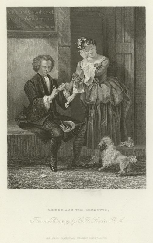 Yorick e o Grisette de Charles Robert Leslie