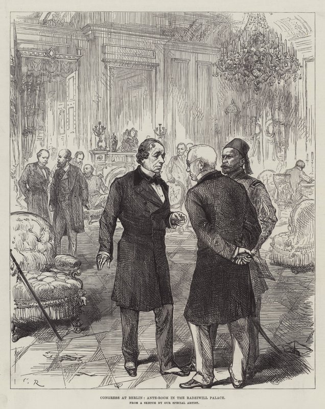 Congresso em Berlim, Ante-Room no Palácio Radziwill de Sir John Charles Robinson